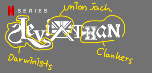 Leviathan Anime(2025) Logo (Left : English / Right : Korean)