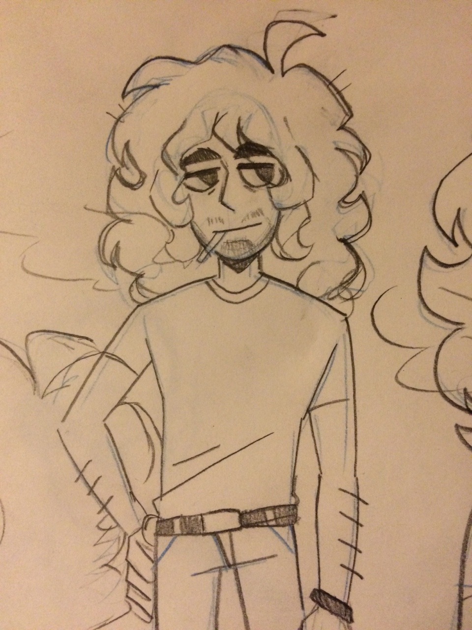camalilium:  I made him for an assignment but I’m gonna keep him. His names Leo,