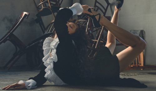 black swan: sung hee kim for vogue korea sept. 2016