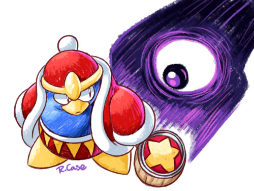 rcasedrawstuffs:Just felt inspired all of a sudden to draw Kind Dedede