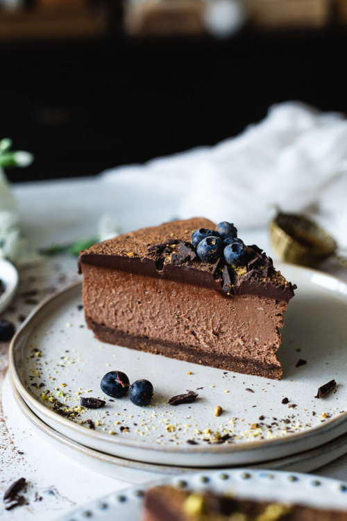  Truffle Chocolate Cheesecake | plum