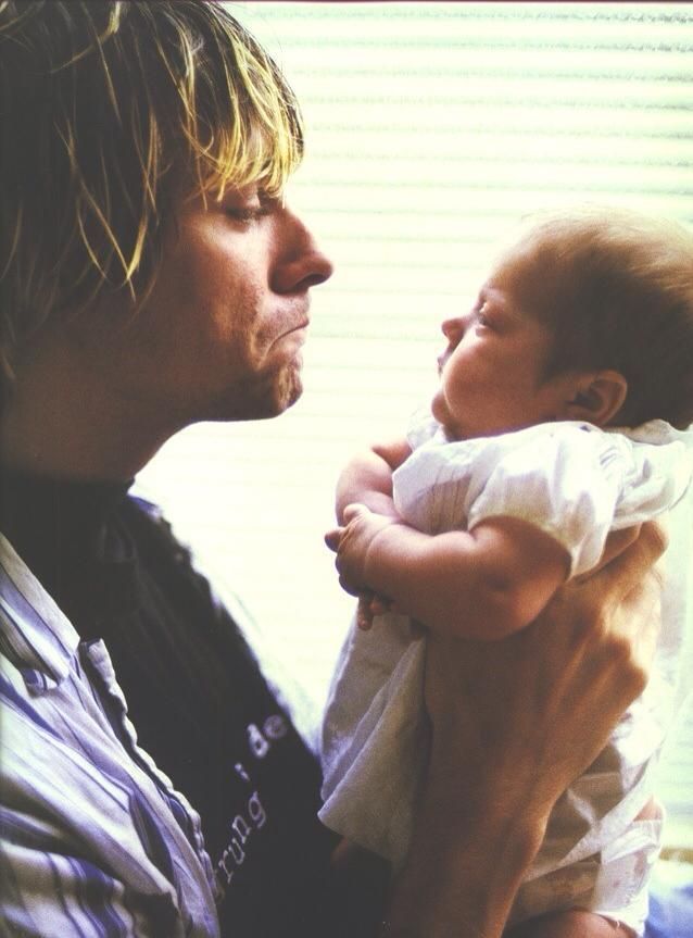 roselynlovecobain:  Kurt &amp; Frances.