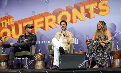 Brian Michael Smith, Rafael L. Silva, Ronen Rubinstein and Tracie ThomsOUTFEST’s “The Outfronts” | J