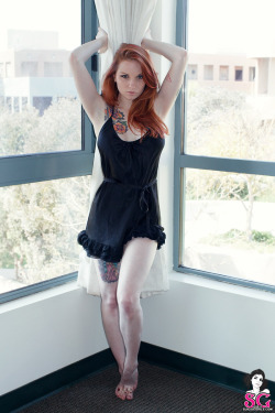 suicidxgirls:  Suicide Girls Special #1 Winner (Kemper) Kemper Suicide / My Little Blue Window