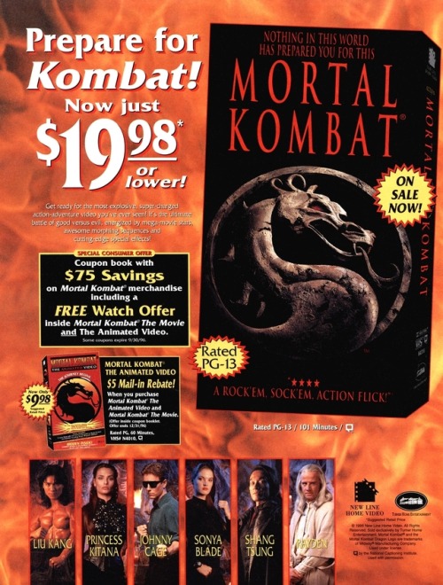 90smovies: Mortal Kombat (1995)