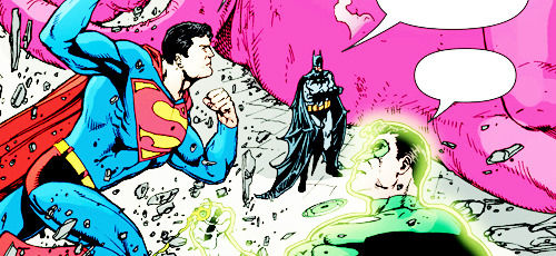 brucetimms:  [get to know me meme] favourite team ups: Superman, Batman and Green
