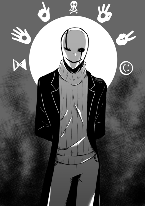Gaster + “Hot” Stuff *audible Wink*