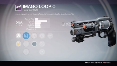  Imago LoopHand CannonSpecial info: This gun has a chance to drop from the Echo Chamber and The Undy