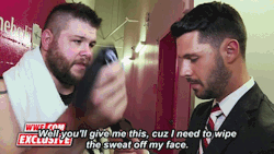 godzillawillsaveus:     A brutal encounter causes Kevin Owens to lash out backstage (x)  