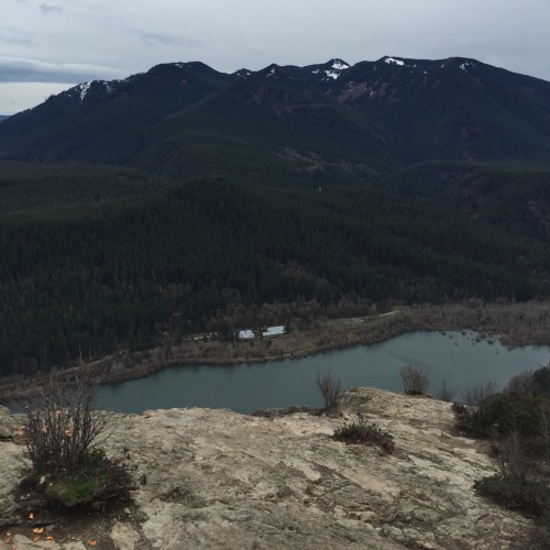 the view from the top todays adventure was hiking rattlesnake ledge it went by soooo fast because it