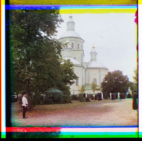 Trinity Cathedral of the Holy Trinity Monastery (Belgorod, Russia, September 1911).  The second phot