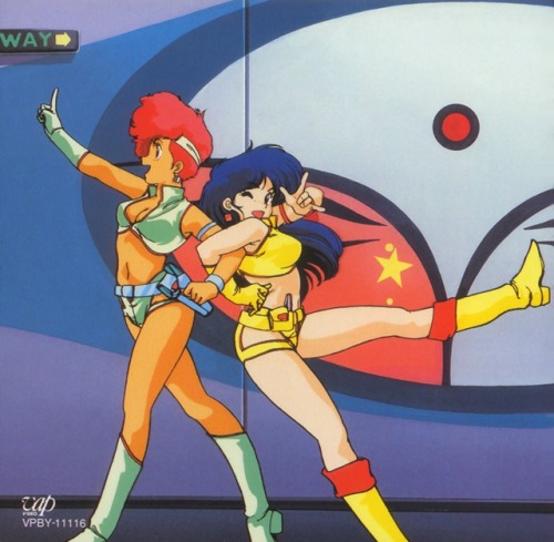  #DirtyPair mmm I mean #LovelyAngels ^-^’Now I just… LOVE these girls!I was confused by