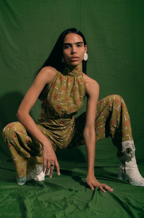 M A N S I Styled: Akua Photo/ Dir: QuanPhoto Asst: ValerieJumper: House of AamaShoes/Jewelry: Liv Ry