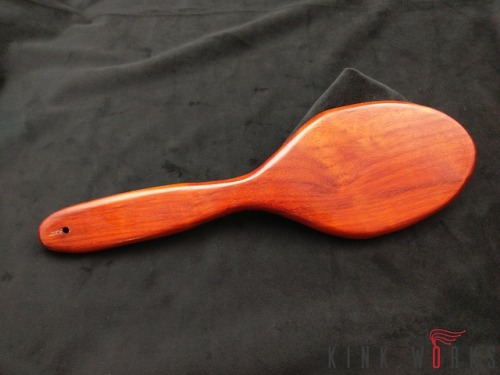 kinkworks - Padauk Bath Brush Sweet Spot PaddleThis paddle is...