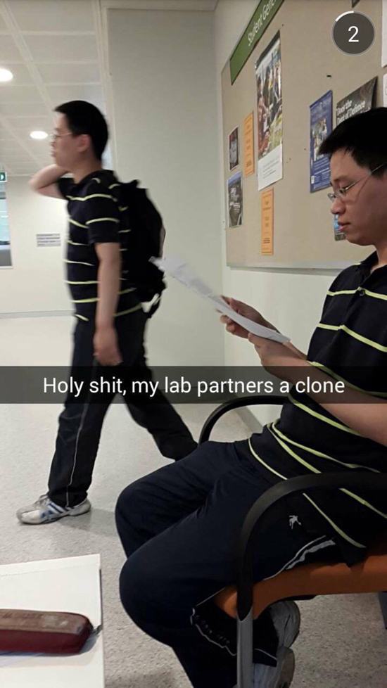 ponybalderdashery:  pleatedjeans:  16 Pictures That Prove Cloning is Real  Apparently