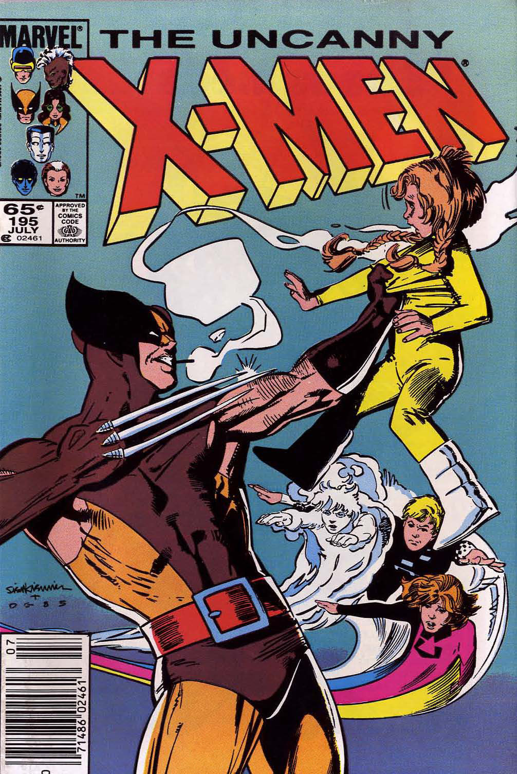 gnarlycovers:
“ The Uncanny X-Men #195 (Marvel Comics - July 1985)
Illustrators: Bill Sienkiewicz (Pencils) & Dan Green (Inks)
”