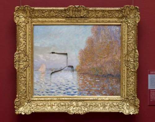 authenticvangogh: man is jailed after punching an £8 million Monet painting