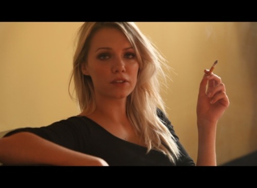 hotgsmokers: Oh my think she’s a beauty More of this one would be fine, Smoker
