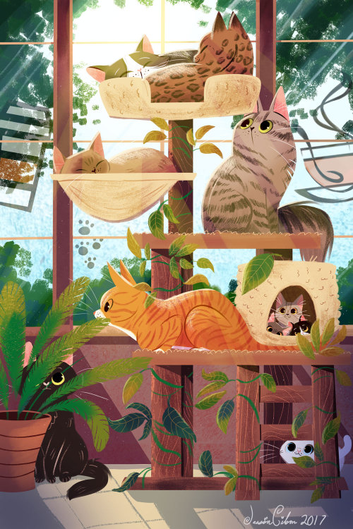 Day 463: Jessica GibsonAbout: “My name is Jessica, a freelance illustrator born from the river