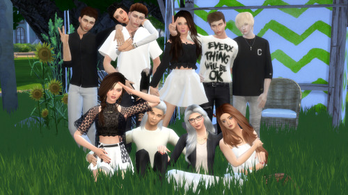 glow-legacy - Group Posepack 01 by glow-legacyPose group with 10...