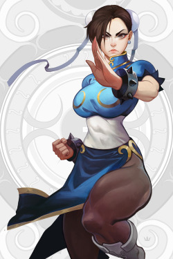 nikusenpai:Chun Li from Street fighter! I decided to update her to my current style!