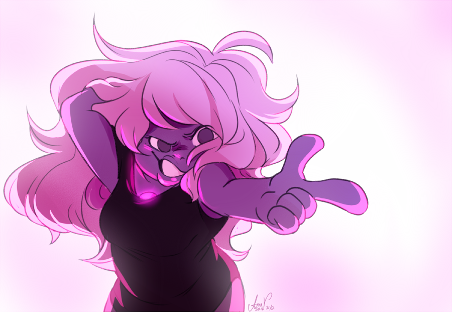 angry-nettle:  I was listening to Nicki Minaj and I imagined Amethyst dancing to