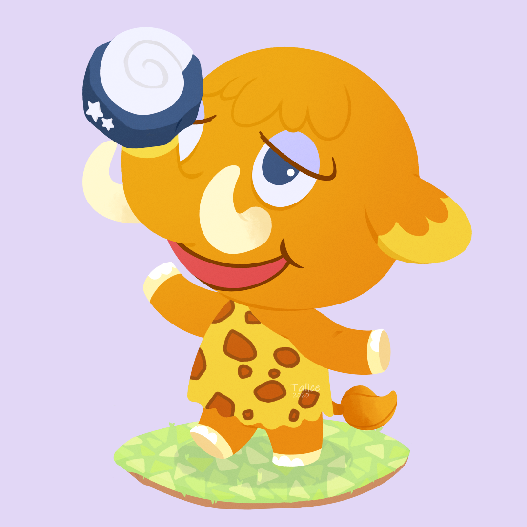 TaliceDraws — Happy bday to Tucker from Animal crossing!...