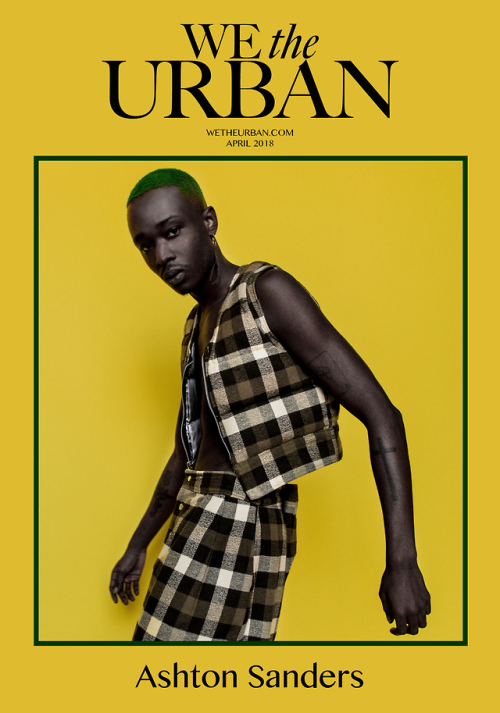 wetheurban:ASHTON SANDERS FOR WE THE URBAN