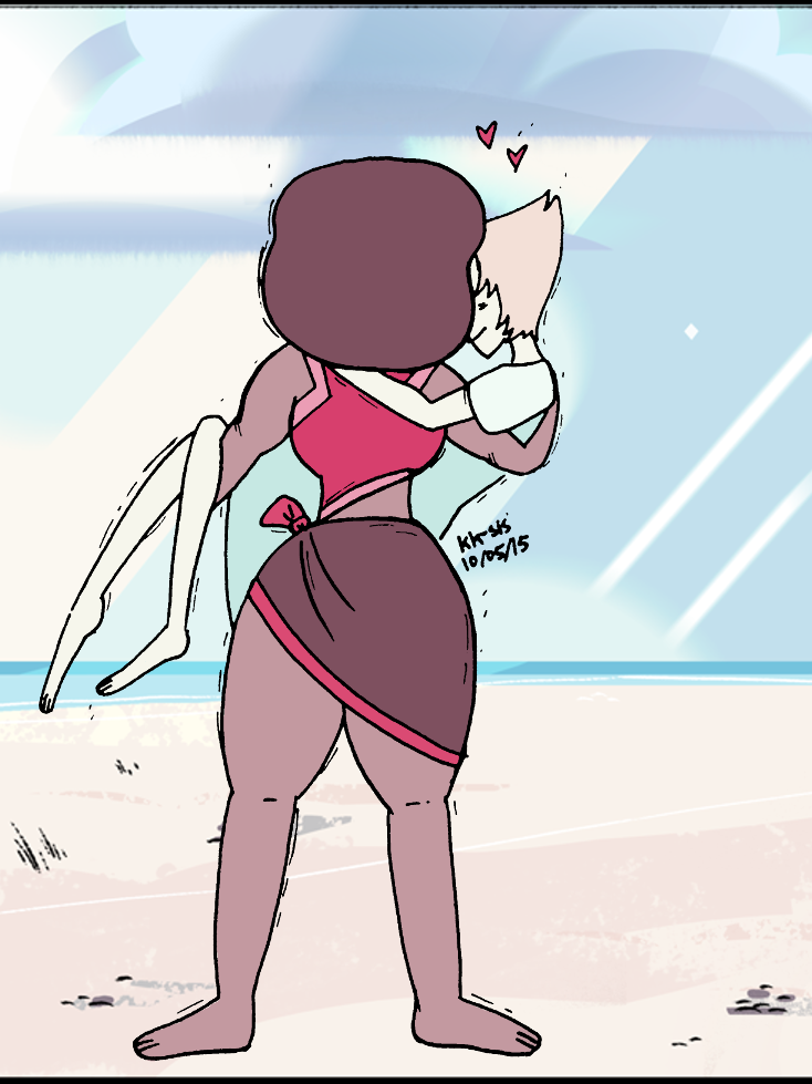 kk-sis:  Pearlnet for the very enthusiastic anon. It’s a beach date. &lt;3