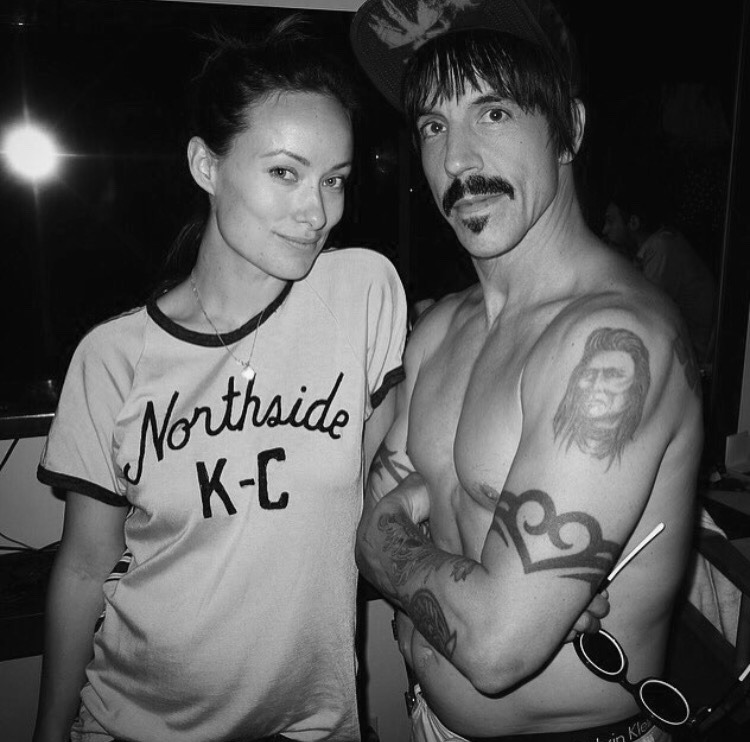 rhcp-blackandwhite:  The Getaway Era - Photograph with Actress and Director of the