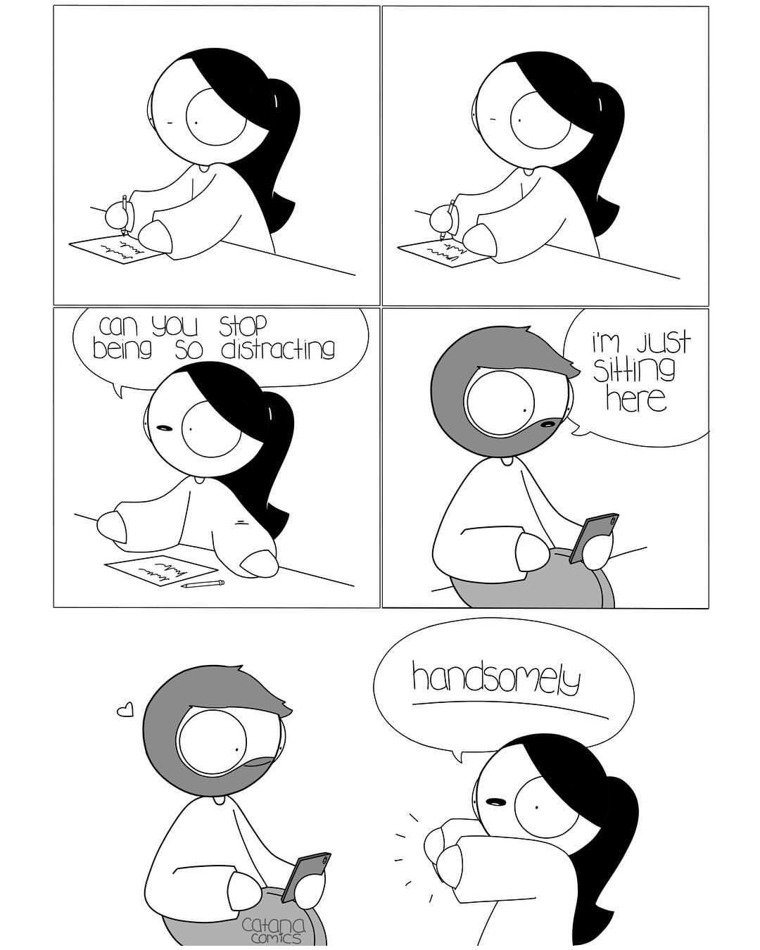 catanacomics:  It’s distracting! #catanacomics