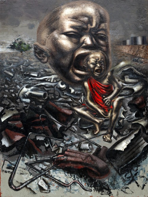 Echo of Scream by David Alfaro Siqueiros