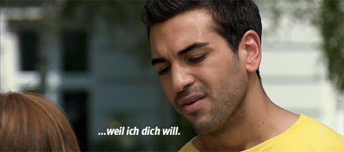 hasi1:  Lena: “Cem, was glaubstn du denn von wem das Kind is’?!” Cem: “Das