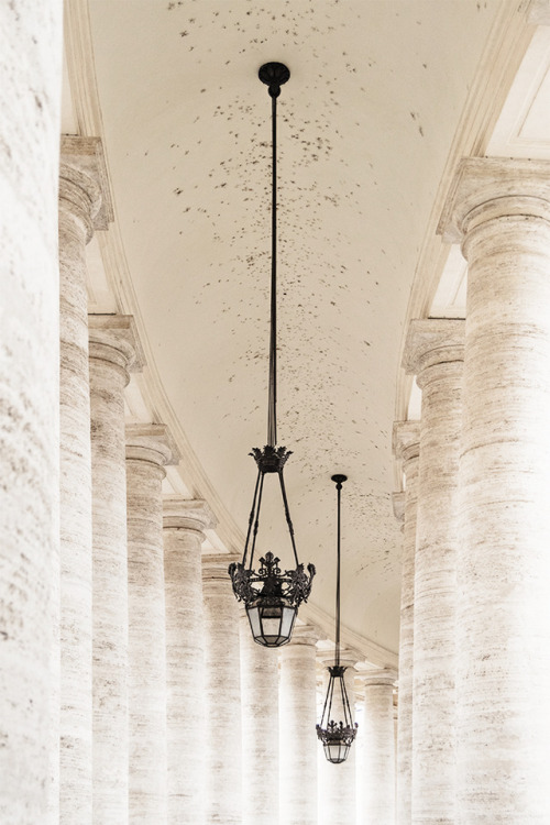 St.Peter’s Square colonnades, Vatican City  