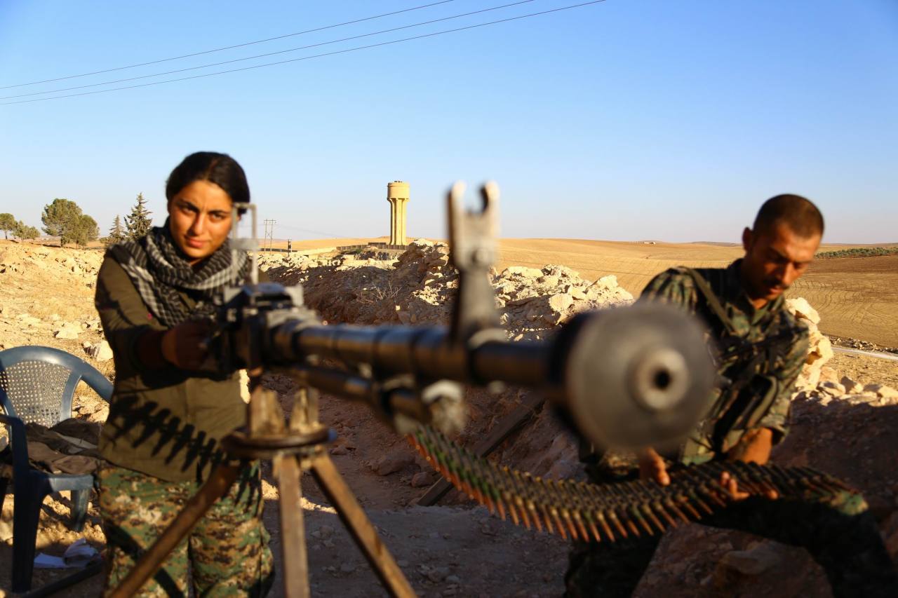 m4zlum:  Kurdish YPJ/YPG Fighters