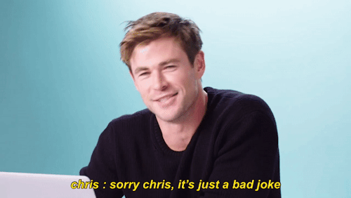 Source : Chris Hemsworth Goes Undercover On Youtube, Twitter And Quora | Gq