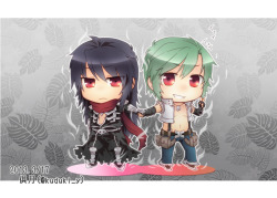 Need To Reblargh This Cause Chibi Eremes. And Holy Freaking God His Hair Is Long