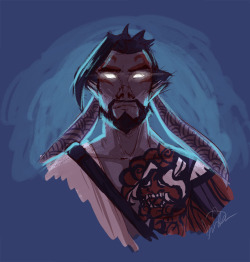 mcbenik: Today’s warm up with Hanzo bc that Oni skin is evERYTHING  honor