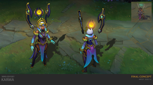 Odyssey Karma Concept Art - Liyao Yu