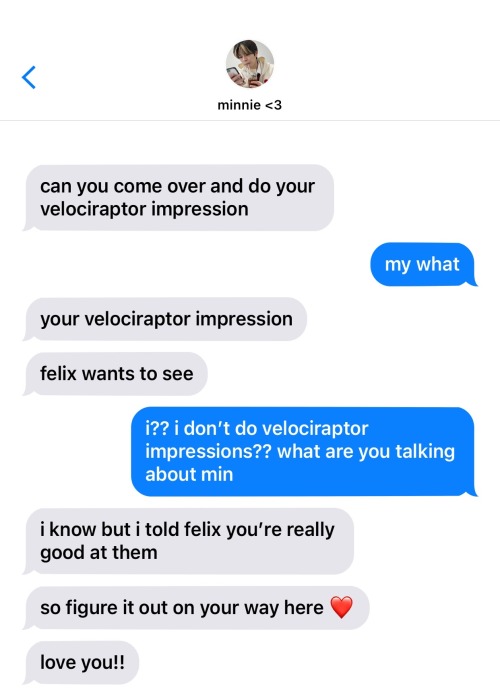 Random Texts With Bf!seungmin
