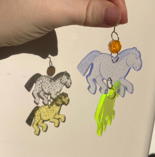 Another Jewlery Class Assignment, We Had To Make Something From Alternative Materials, I Used Theater
