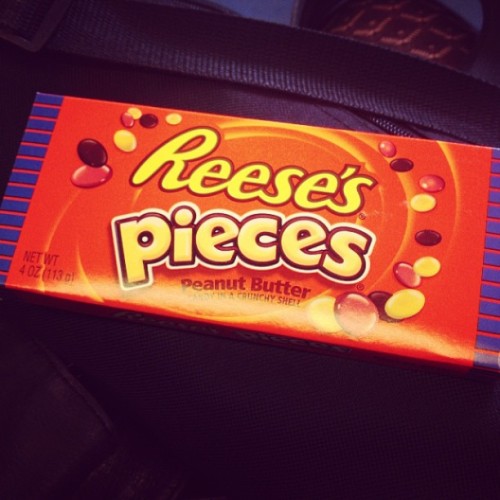 Managed to get my hands on these bad bitches! Ū.50!!! #amazig #yum #badasscandy #delicious #reesespieces #noms #peanutbutter