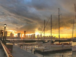 at Battery Park by the Water