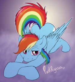 punk-pegasus:Long time no Rainbow c: