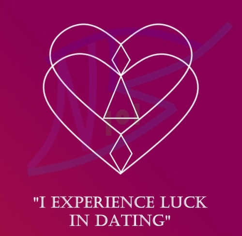 strangesigils: “I Experience Luck In Dating”Have this sigil with you when going out on a date or alt