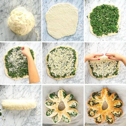 foodffs - SPINACH FETA WREATHFollow for recipesIs this how you...