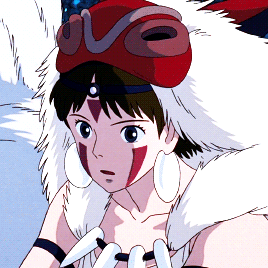 beyonceknowless:  The world is cursed. But still, you find reasons to keep living. PRINCESS MONONOKE (1997) 