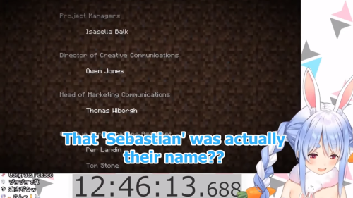 lazuli43: ‘Sebastian’ is such a stereotypical butler name that Pekora thought it was the