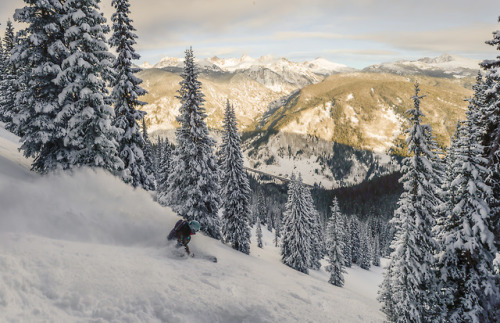 Throwback to mid December conditions. Things haven’t changed much other than the density of the snow