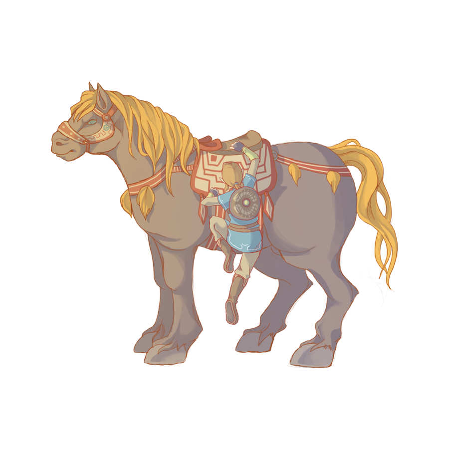 kirstieguerette:Giant Horse problems.